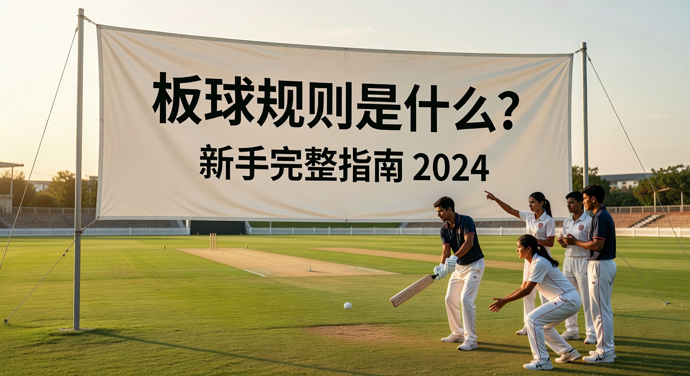 板球规则是什么？新手完整指南2024