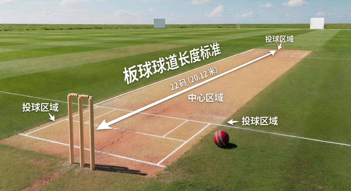 板球球道长度标准：国际规格与规则指南