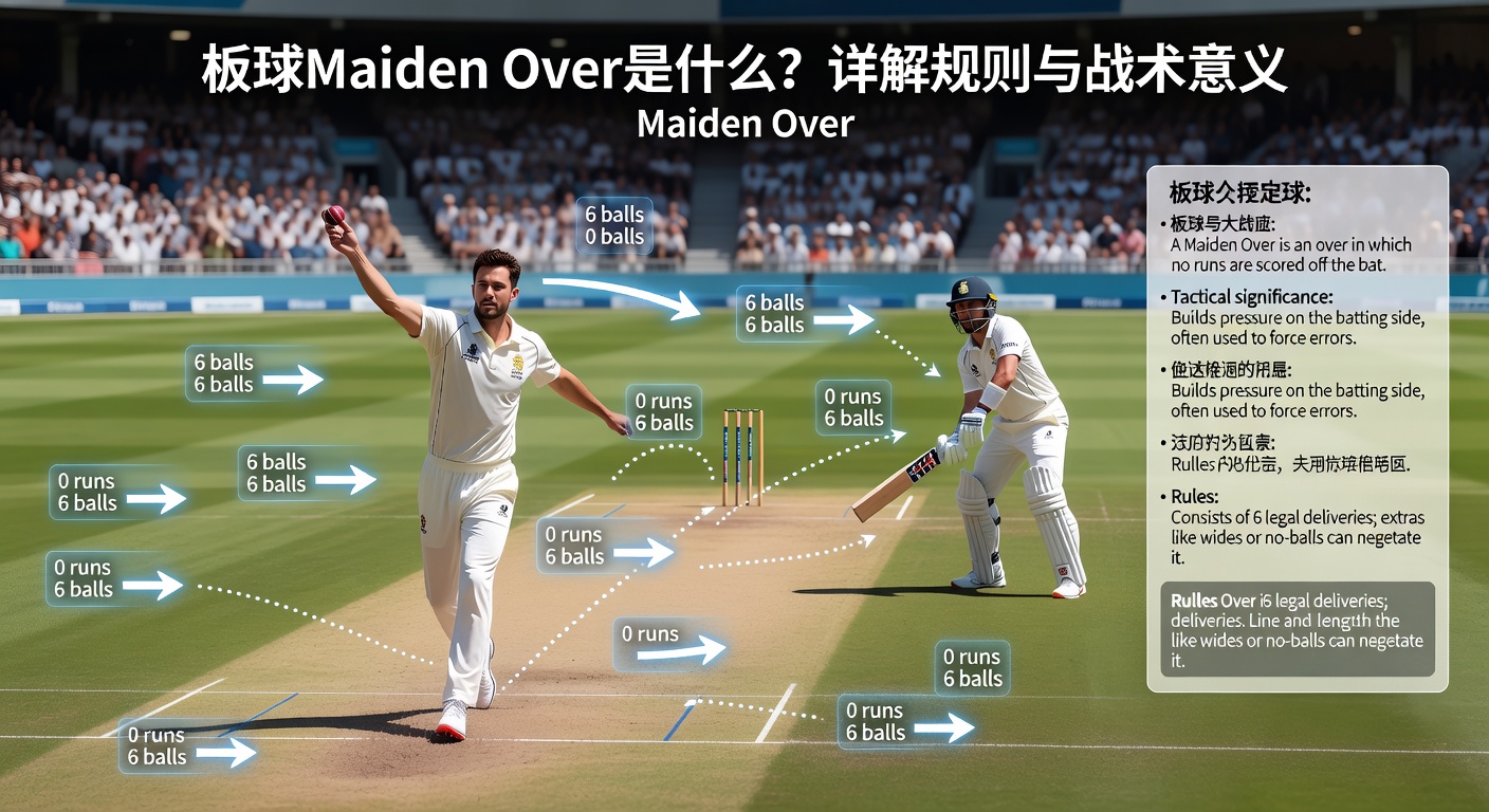 板球Maiden Over是什么？详解规则与战术意义