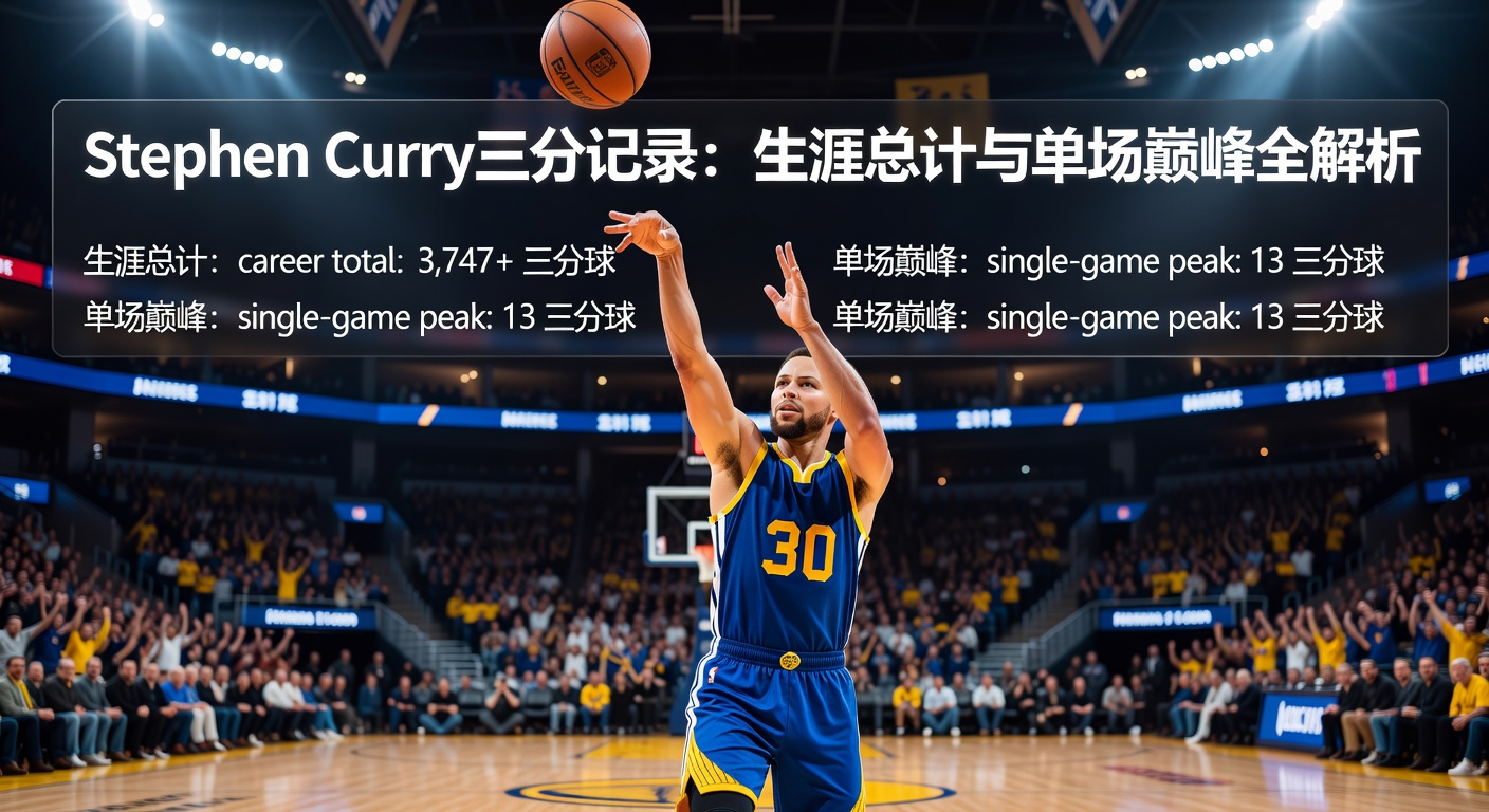 Stephen Curry三分记录：生涯总计&单场巅峰详解