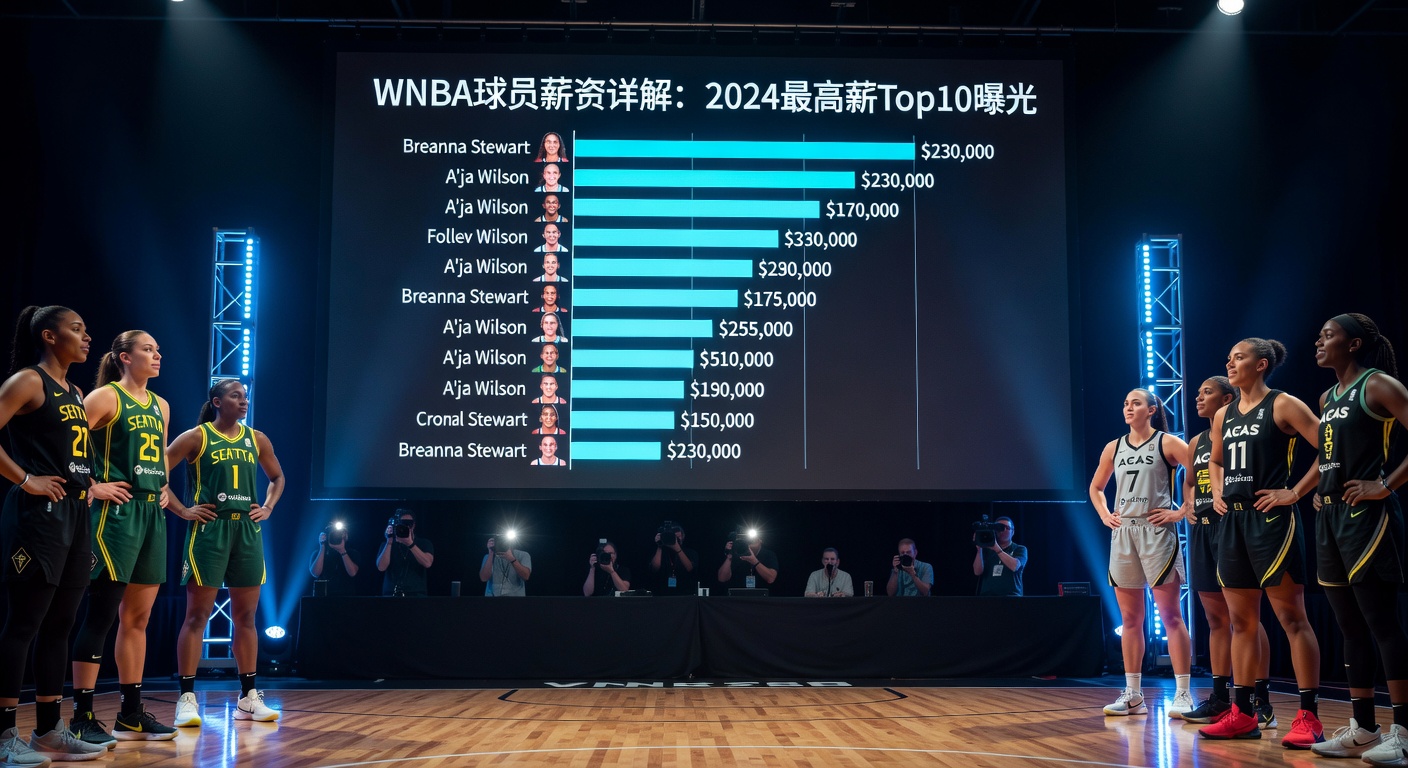 WNBA球员薪资详解：2024最高薪Top10曝光