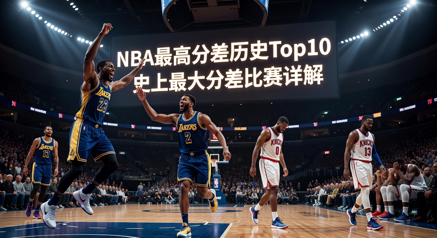 NBA最高分差历史Top10：最大分差纪录详解