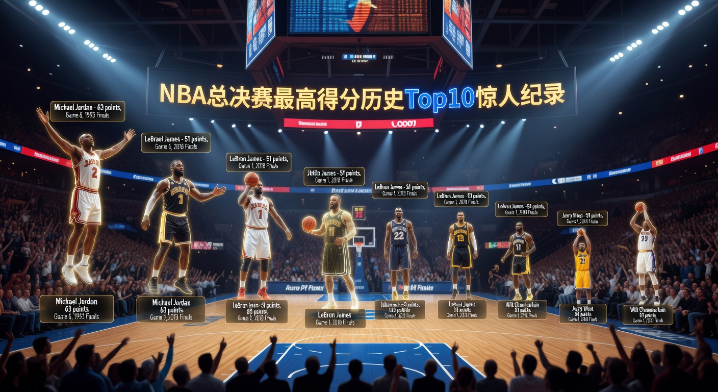 NBA总决赛最高得分历史Top10惊人纪录