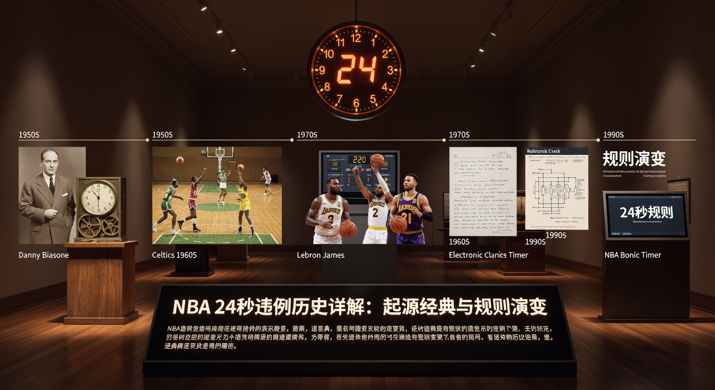 NBA 24秒违例历史详解：起源经典与规则演变