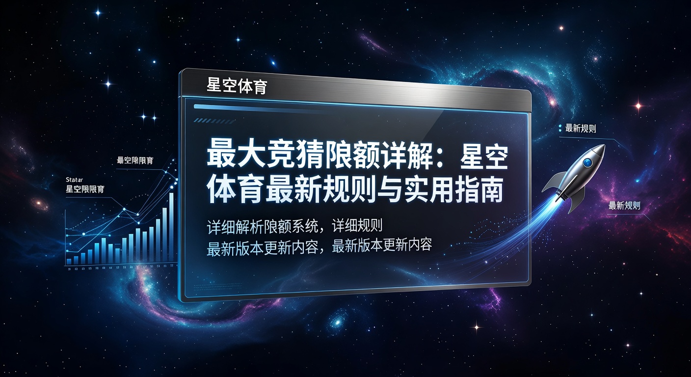 最大竞猜限额是什么？星空体育最新规则